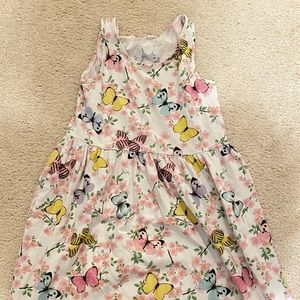 Floral butterfly summer dress